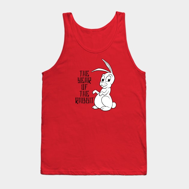 The Year of the Rabbit Tank Top by Generic Mascots